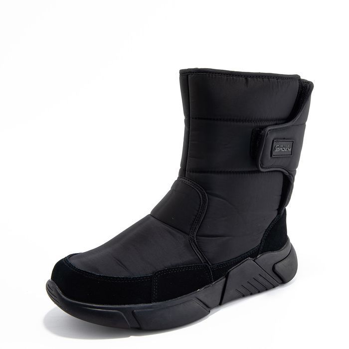 Baden қара үрілген аяқ киімі LK091-010