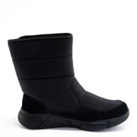 Baden қара үрілген аяқ киімі LK091-010