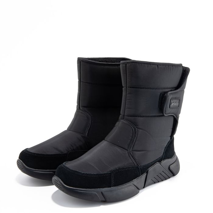 Baden қара үрілген аяқ киімі LK091-010