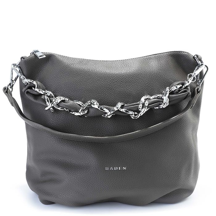 Серая сумка Baden TB184-03