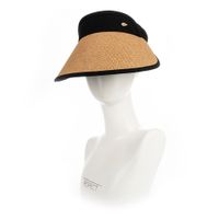 Мультиколорные козырьки Dispacci 2412_black and beige