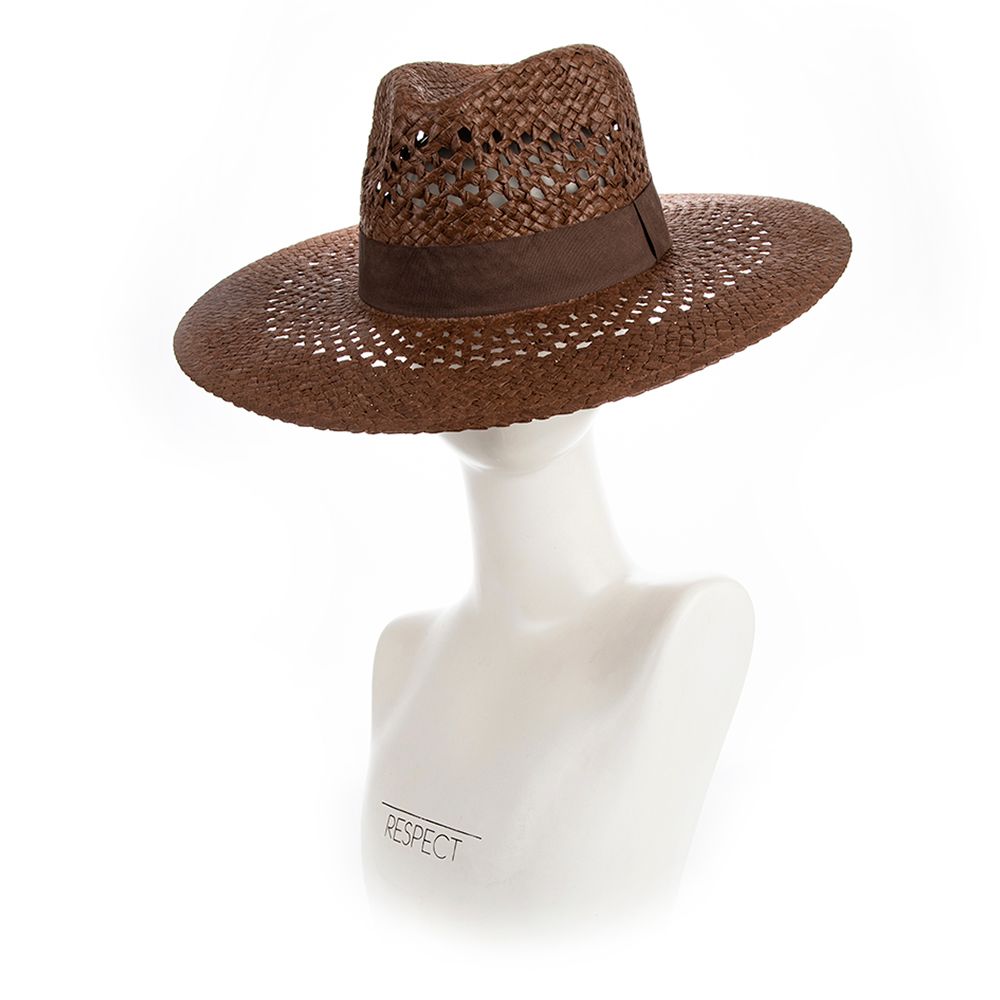 Коричневая шляпа Dispacci 22104_brown
