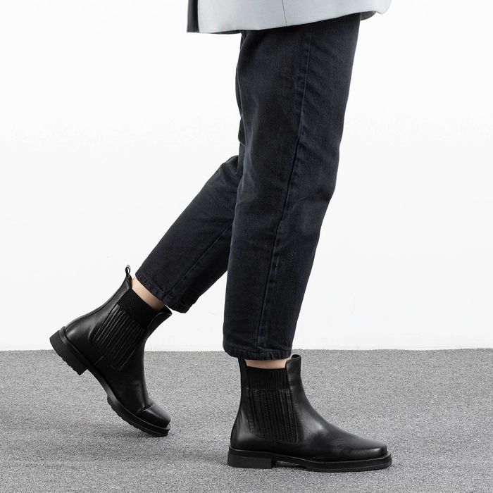 MYM қара бәтеңкелері 100270-PL-01