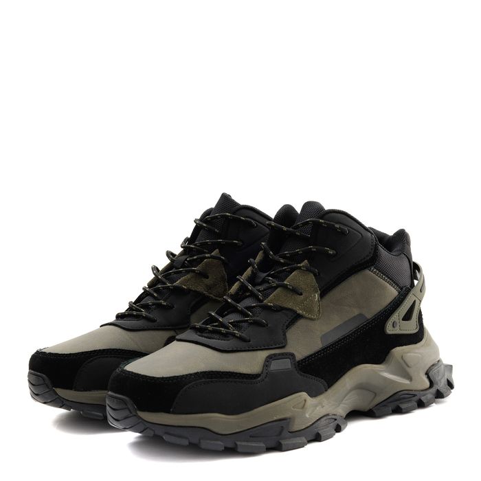 Хаки трекинговые кроссовки der Spur KF038_02_08_SH