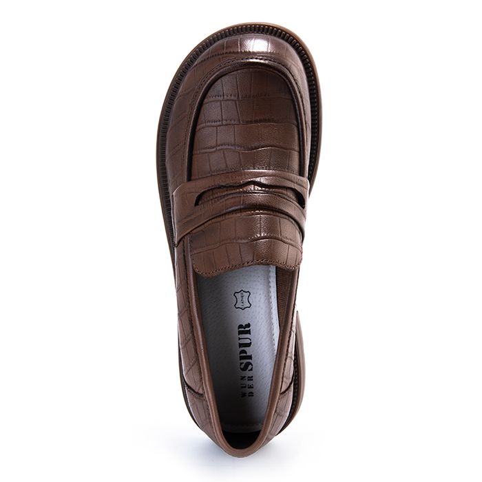 Der Spur қоңыр лоферлері PM088_01_02_KU