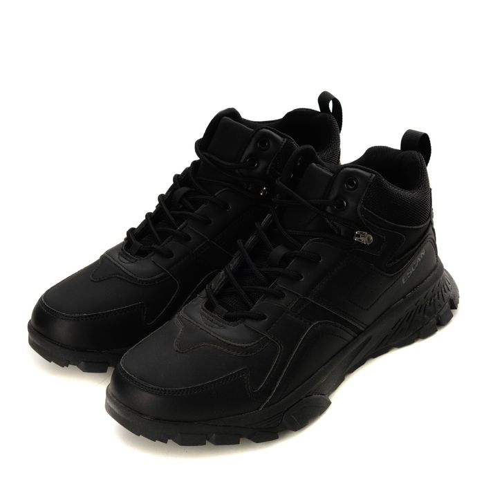 Чёрные трекинговые кроссовки Escan ES830088-1