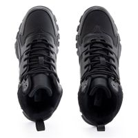 Чёрные трекинговые кроссовки Escan ES830088-1