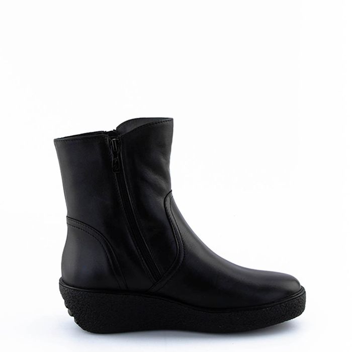 Чёрные полусапоги Francesco Donni F4F1 4M908-02U42