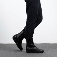 Чёрные полусапоги Francesco Donni F4F1 4M908-02U42