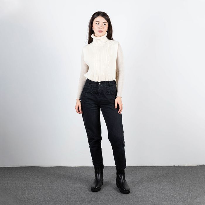 Чёрные полусапоги Francesco Donni F4F1 4M908-02U42