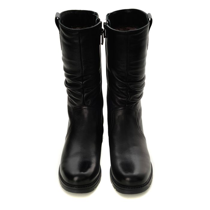 Francesco Donni қара етіктері F1F1 HN852-02U08