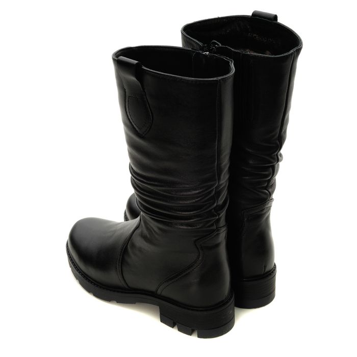 Francesco Donni қара етіктері F1F1 HN852-02U08