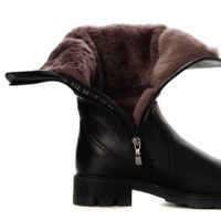 Francesco Donni қара етіктері F1F1 HN852-02U08