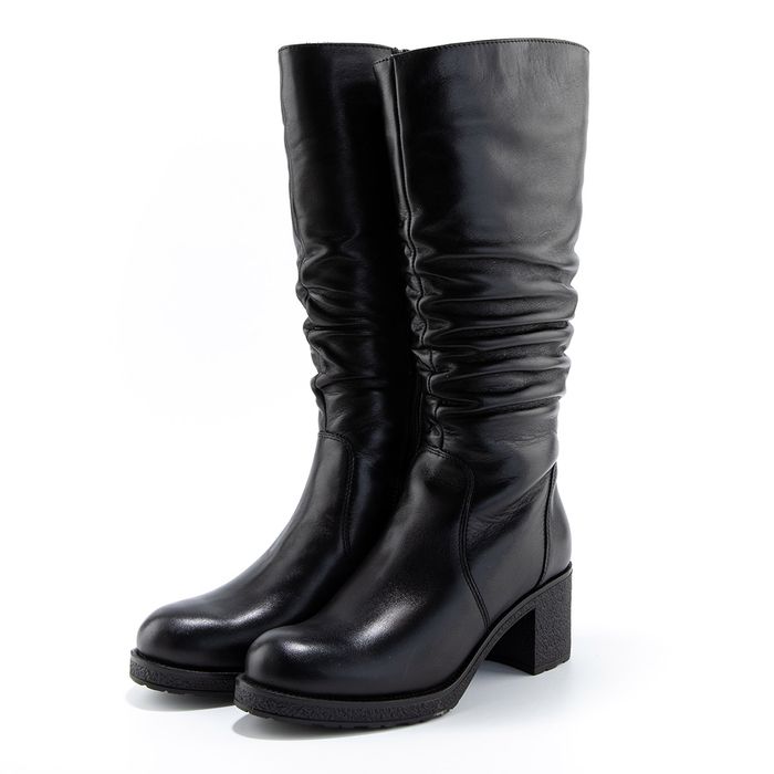 Francesco Donni қара етіктері F1F1 QC729-02U08