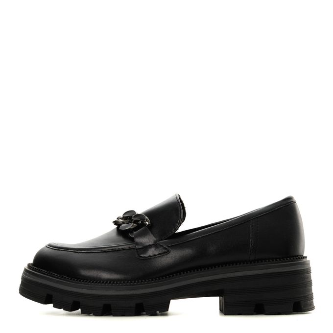 Marco Tozzi қара лоферлері