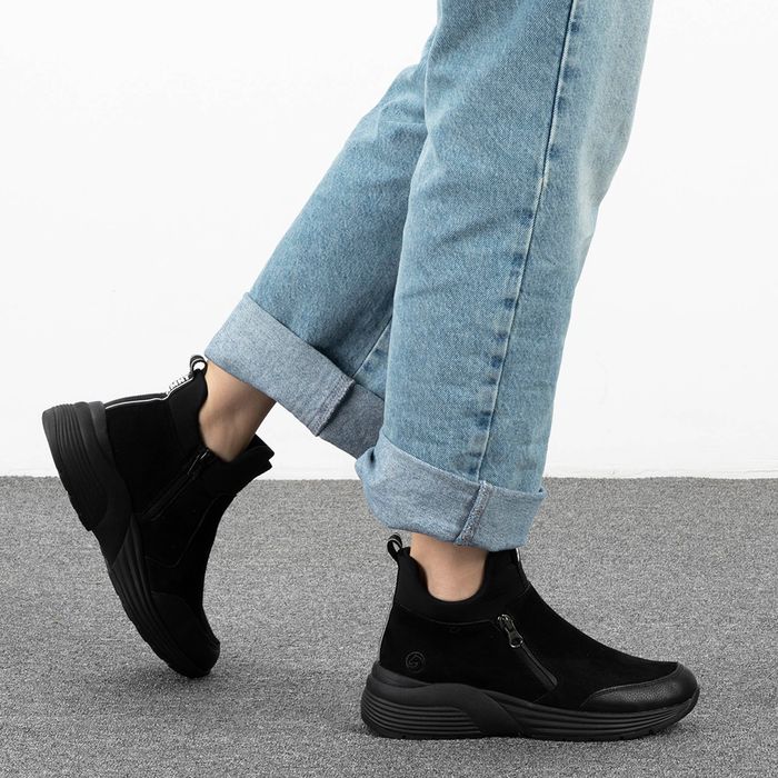 Remonte қара кроссовкалары D6676-03