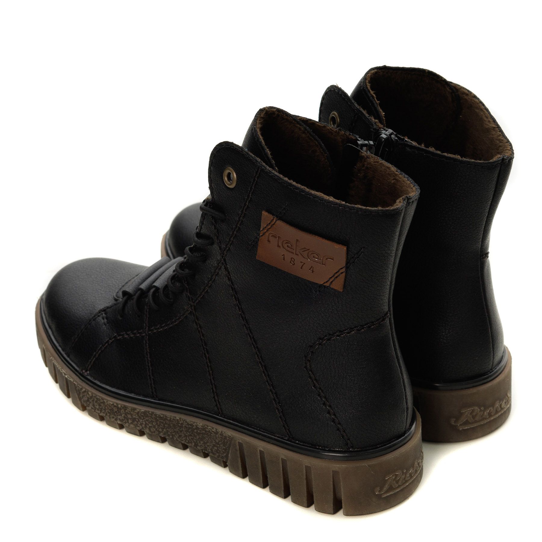 Rieker қара бәтеңкелері Y3421-00