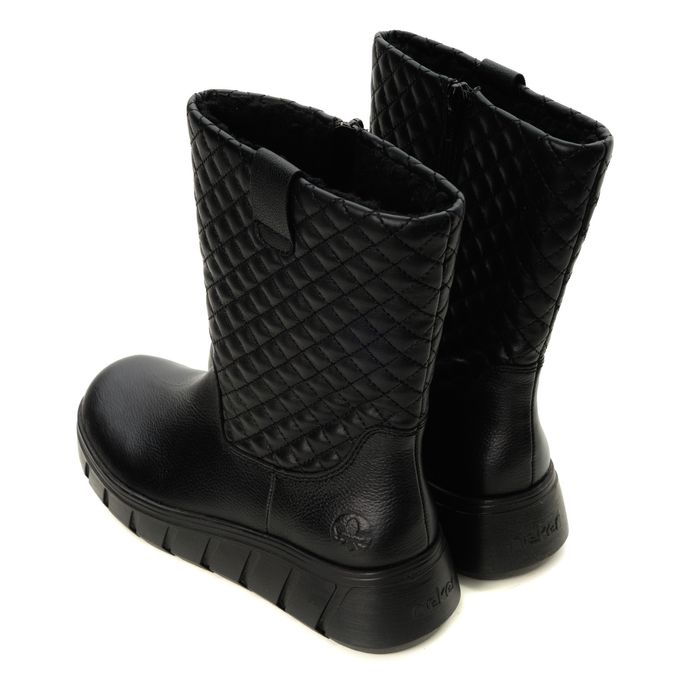 Rieker қара жартылай етіктері Y3553-00