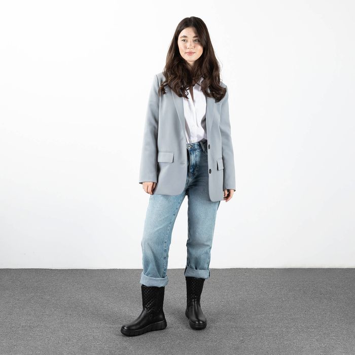 Rieker қара жартылай етіктері Y3553-00