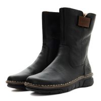 Чёрные полусапоги Rieker 73350-00