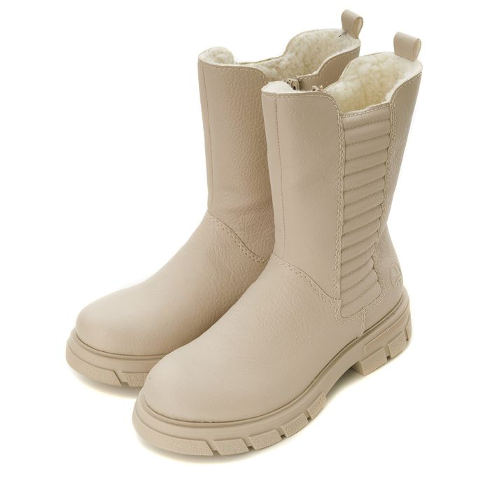 Бежевые полусапоги Rieker Z9175-60