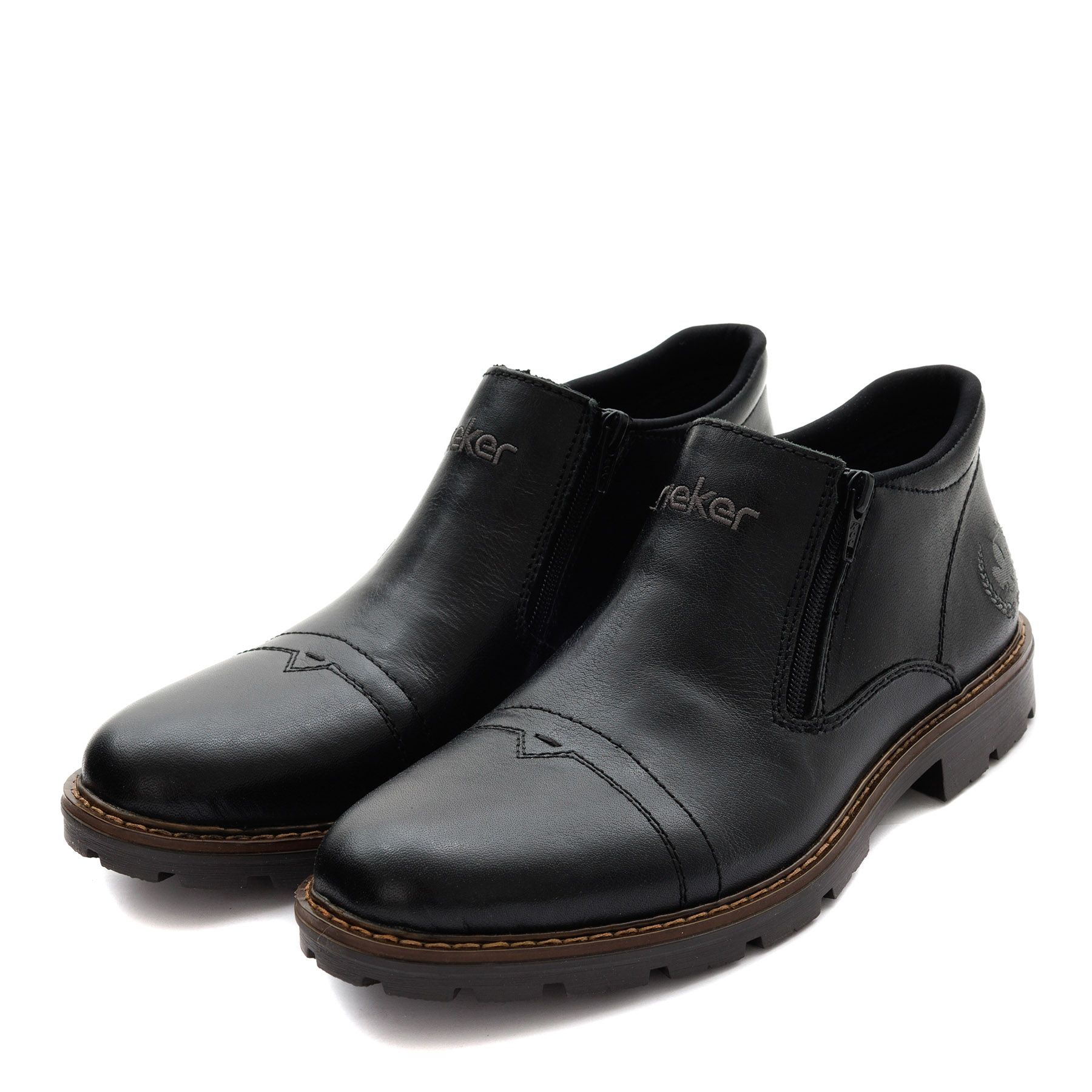 Rieker қара бәтеңкелері 12194-00