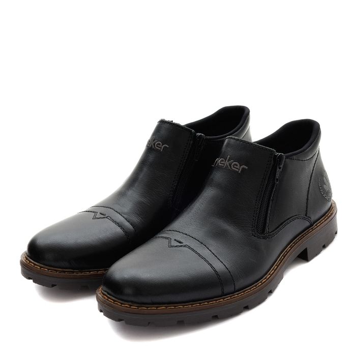 Rieker қара бәтеңкелері 12194-00