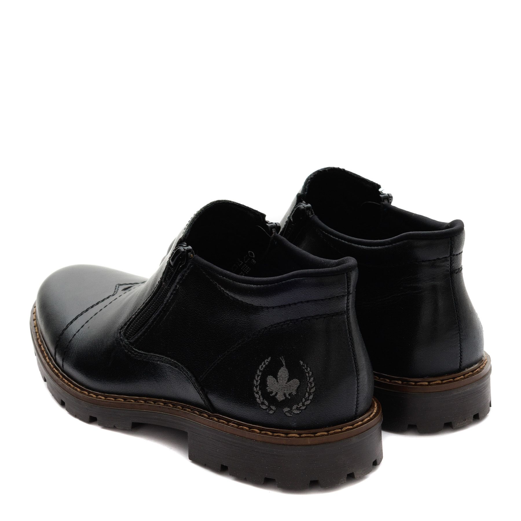 Rieker қара бәтеңкелері 12194-00