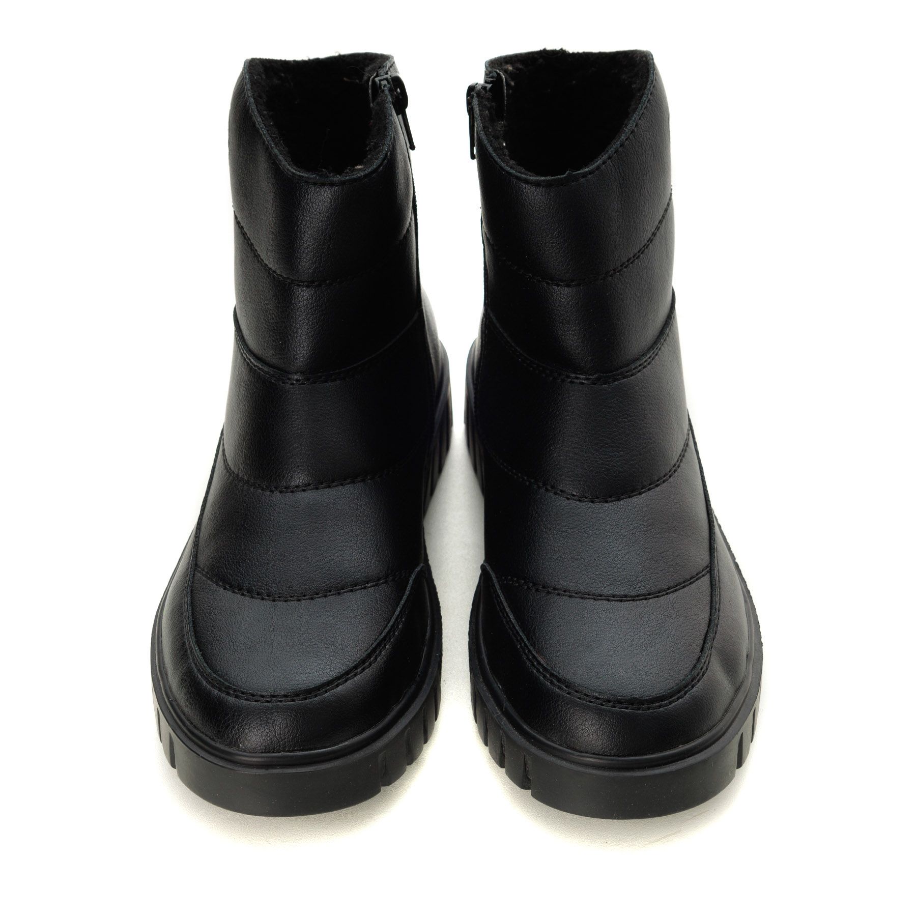 Rieker қара үрілген аяқ киімі Y3460-00