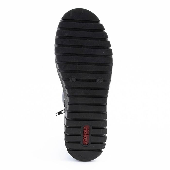 Rieker қара үрілген аяқ киімі Y3460-00