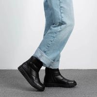 Rieker қара үрілген аяқ киімі Y3460-00