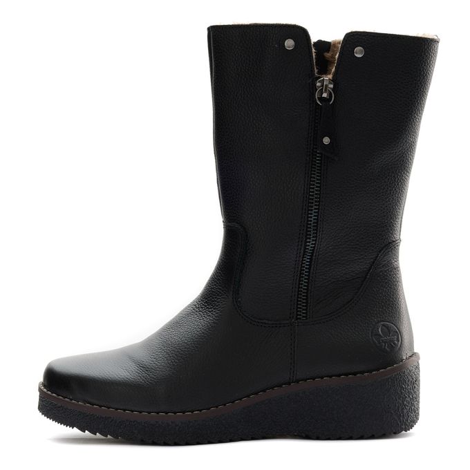 Чёрные сапоги Rieker