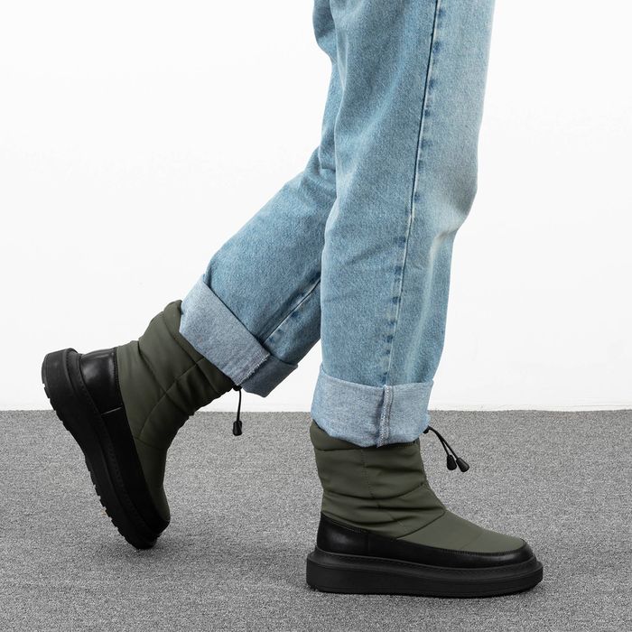 Deutz хаки үрілген аяқ киімі DE14859-WN