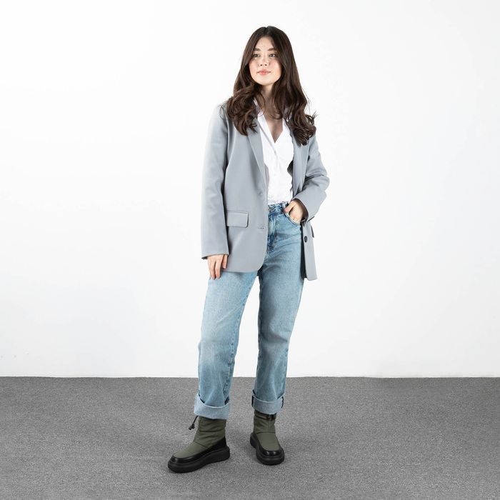 Deutz хаки үрілген аяқ киімі DE14859-WN