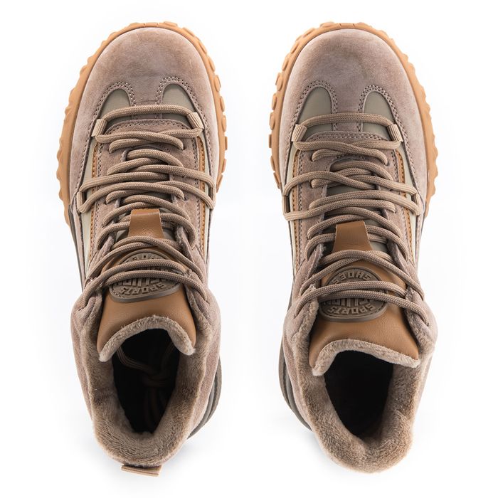 Бежевые кроссовки Deutz DE15262-WT