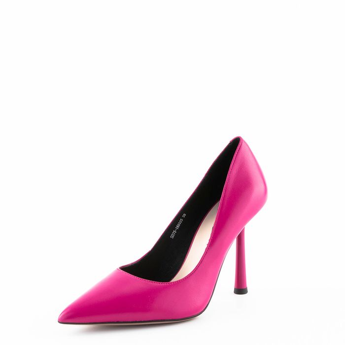 Respect күлгін, биік өкшелі туфлилері SS75-166025