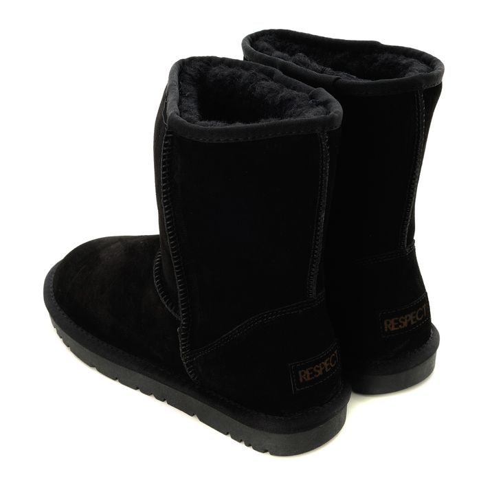 Чёрные угги Respect VK11-168357