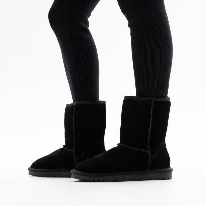 Чёрные угги Respect VK11-168357