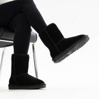 Чёрные угги Respect VK11-168357