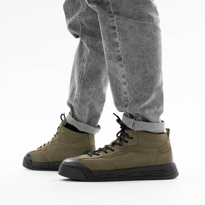 Зелёные кеды Respect VK22-171384