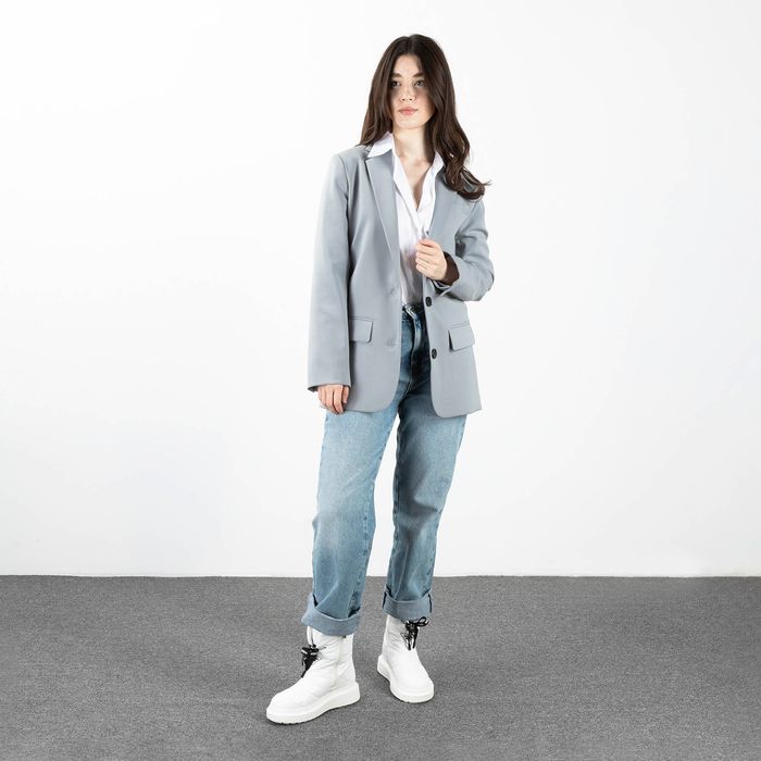 Белые дутыши Respect VS11-168333