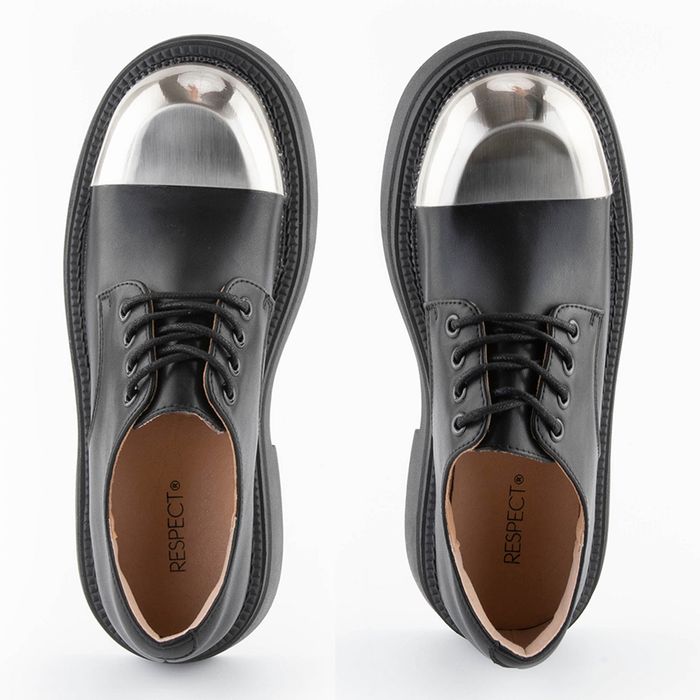 Respect қара жабық туфліері VS73-168605