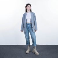 Бежевые берцы Betsy 938020/01-01