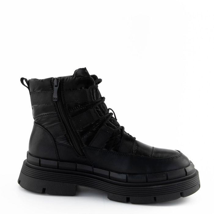 Betsy қара үрілген аяқ киімі 938025/05-01