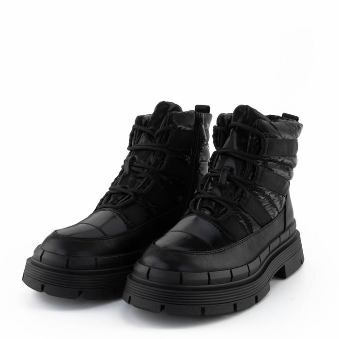 Betsy қара үрілген аяқ киімі 938025/05-01