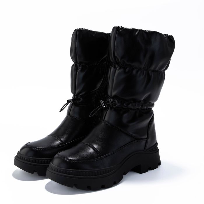 Betsy қара үрілген аяқ киімі 938369/02-01