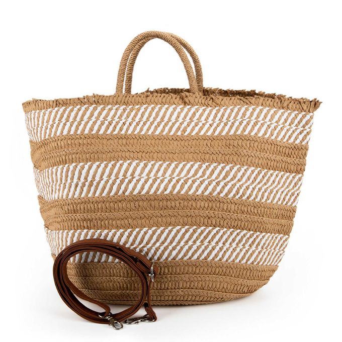 Бежевая сумка Dispacci