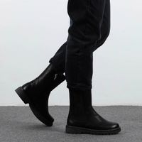 Relife қара жартылай етіктері 3717-21804B-18_BLACK