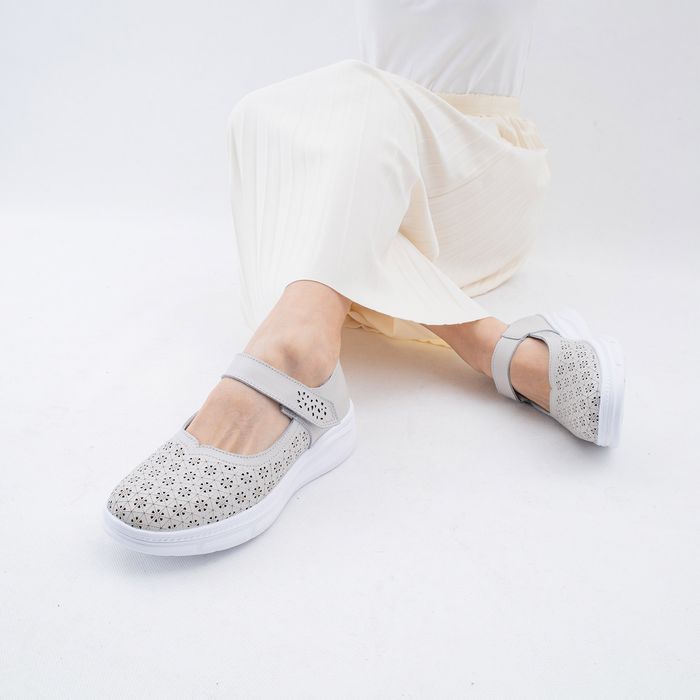 Respect сарғыш тобықта түймелігі бар туфлилері AS003-021