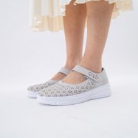 Respect сарғыш тобықта түймелігі бар туфлилері AS003-021